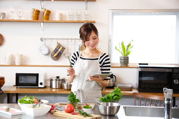 Cucina giapponese cibo utile